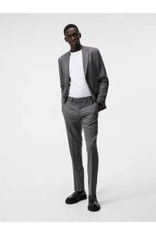 Men | Grant Active Hopsack Pants | Grey Melange