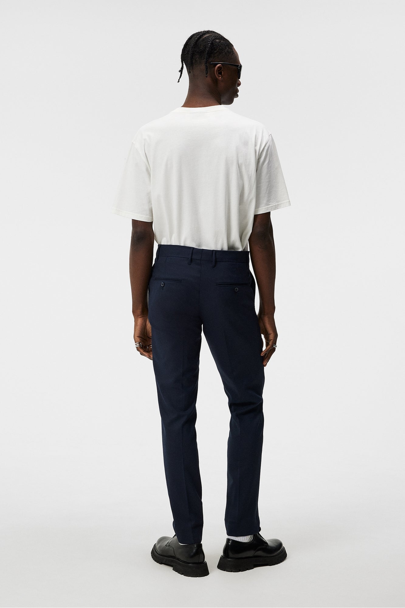 Men | Grant Stretch Twill Pants | JL Navy