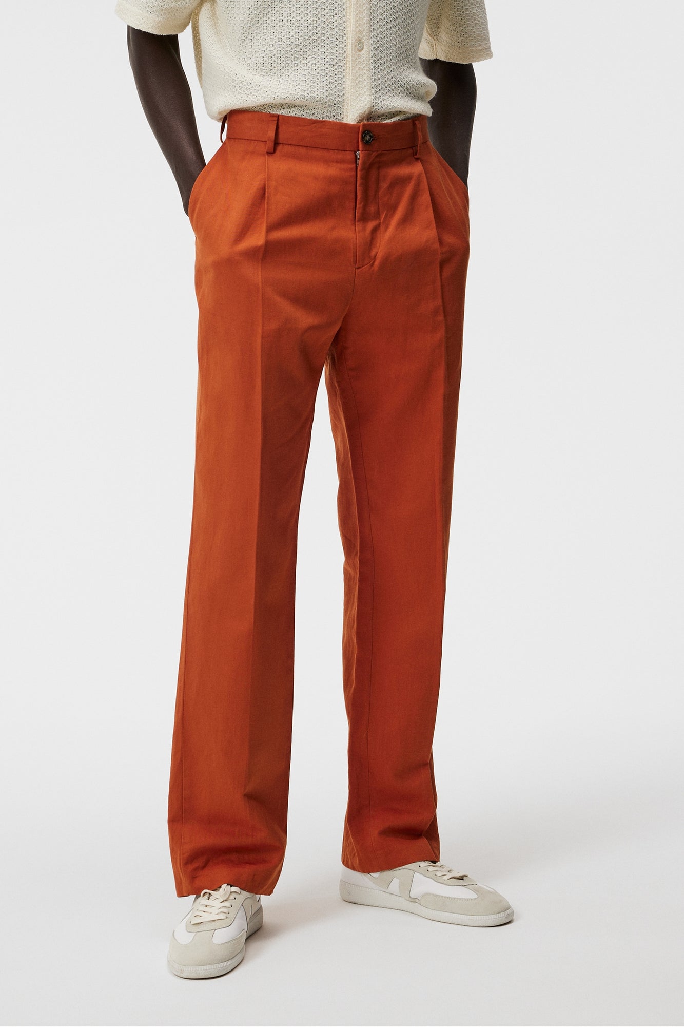Men | Haij Cotton Linen Pants | Minimal