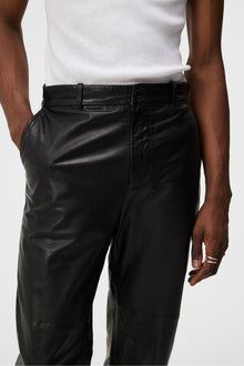 Men | Haij Leather Pants | Black