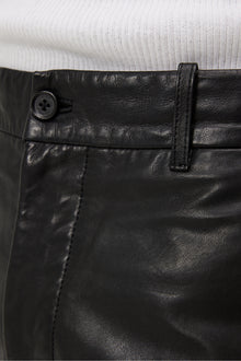Men | Haij Leather Pants | Black