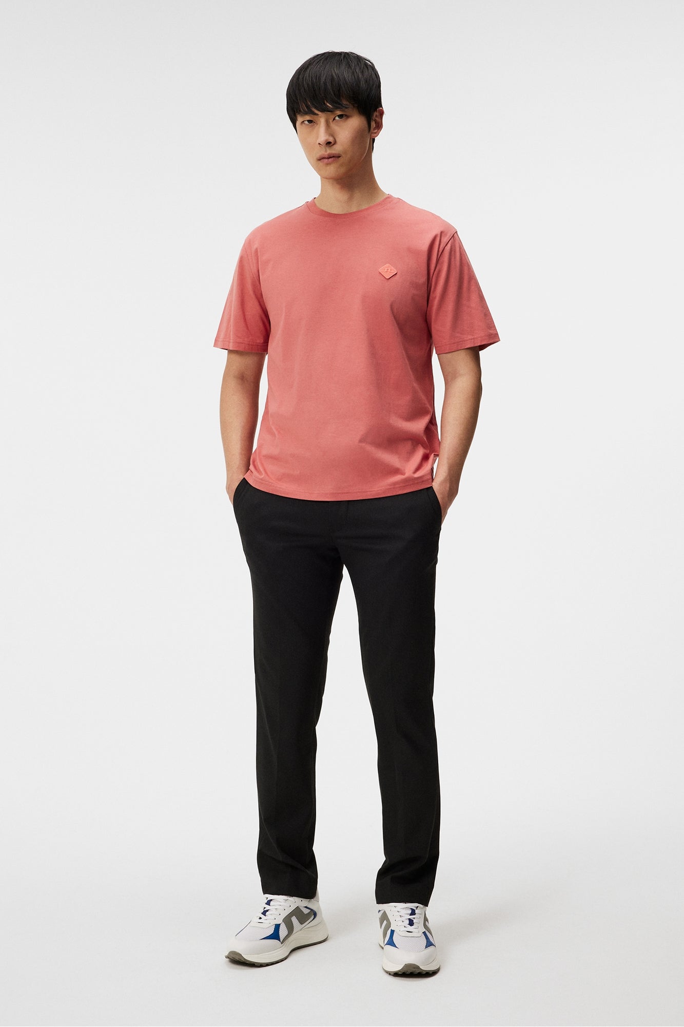 Men | Hale Logo Patch T-Shirt | Dusty Cedar