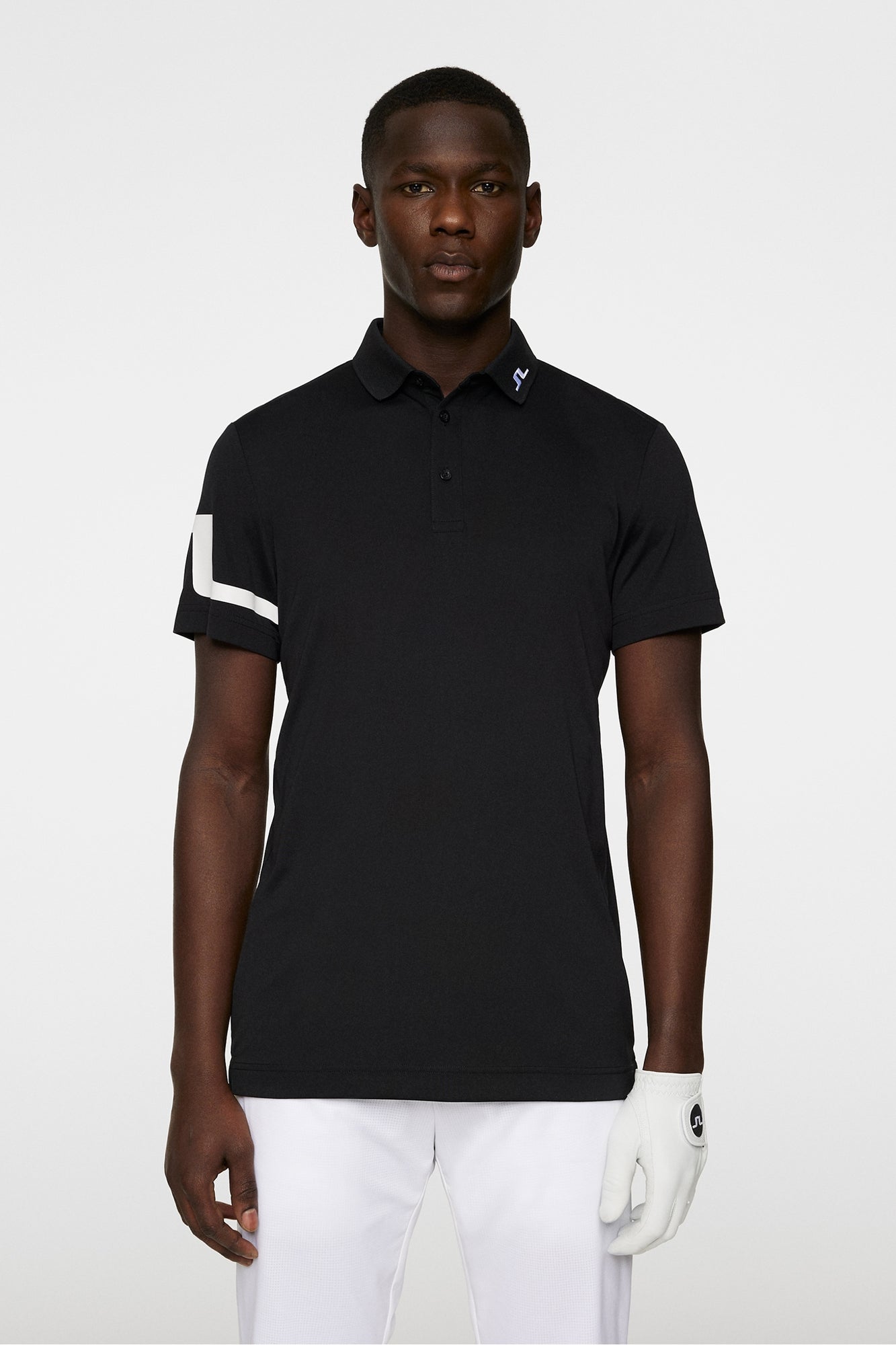 Men | Heath Regular Fit Golf Polo | Black