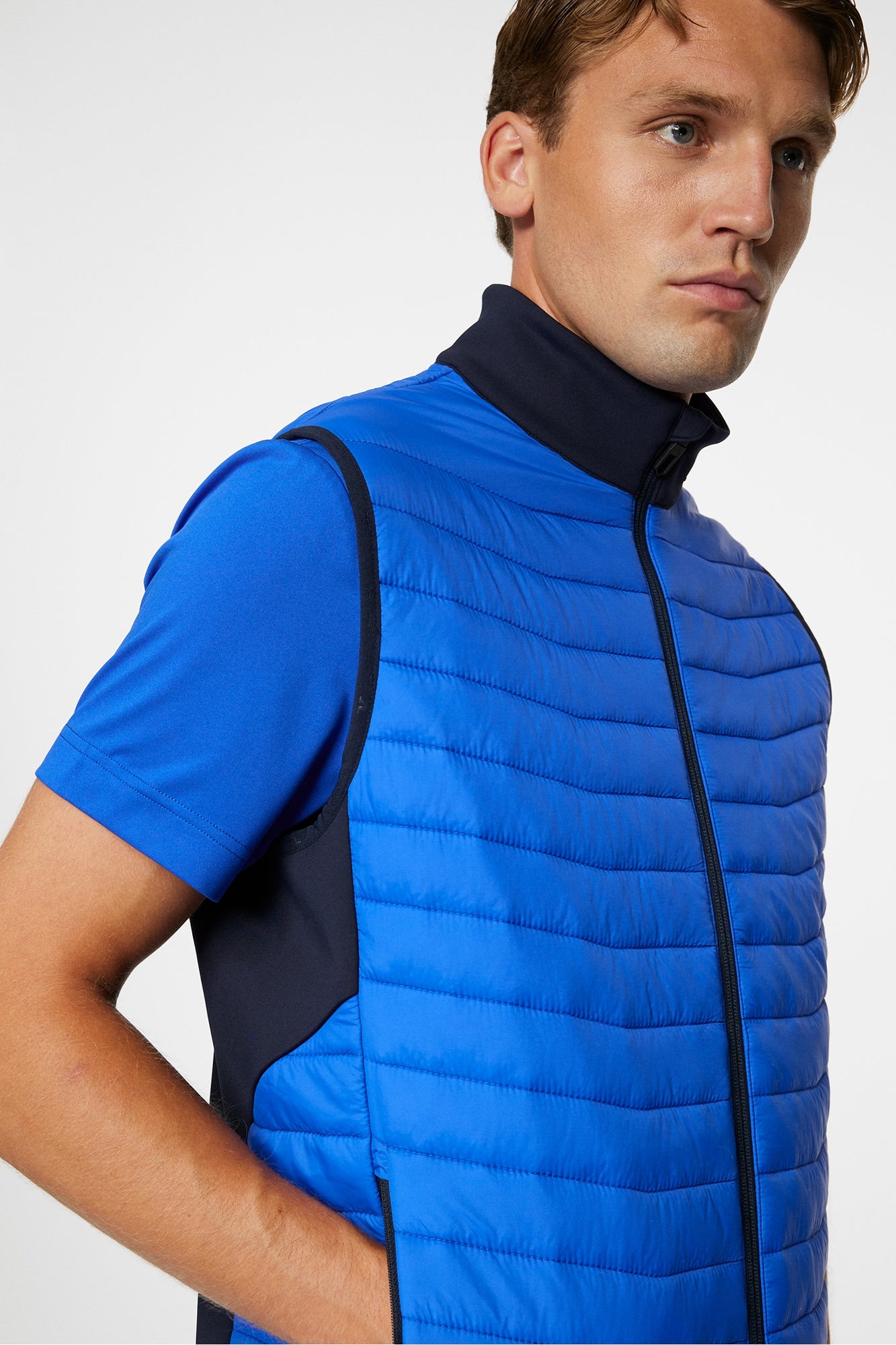 Men | Holden Quilt Hybrid Vest | Club Blue