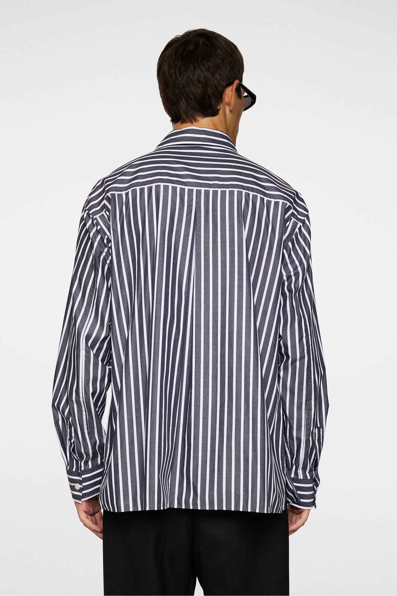 Men | Howard Bold Yd Stripe Shirt | Black