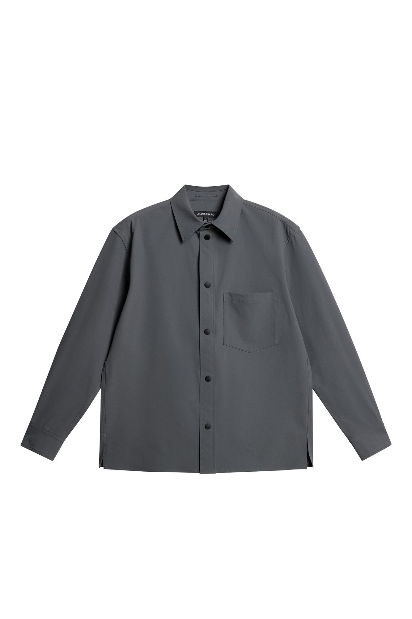 Men | Howard Tech Fleece Overshirt | Lava Smoke