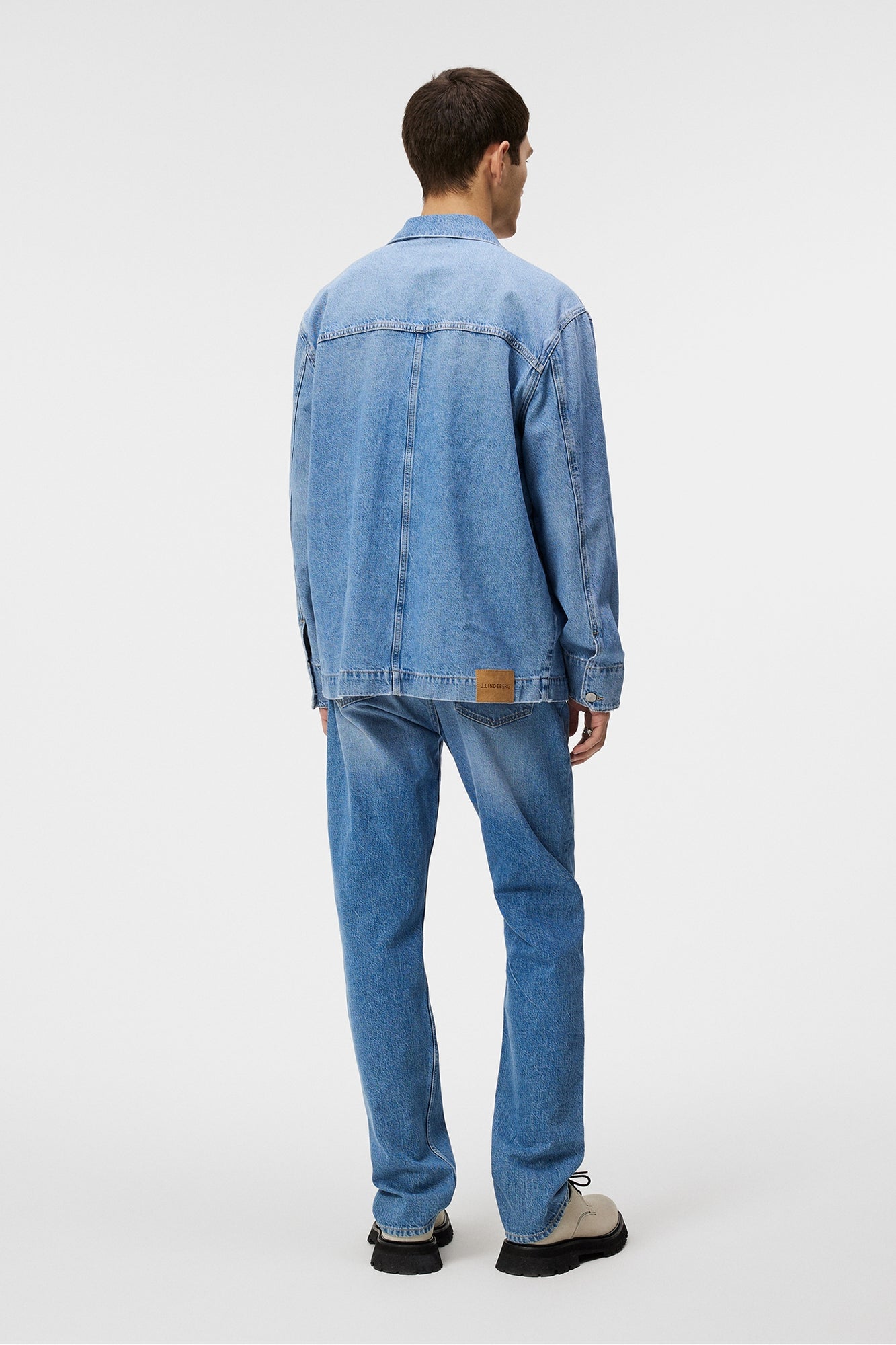 Men | Hunt Washed Deniovershirt | Mid Blue