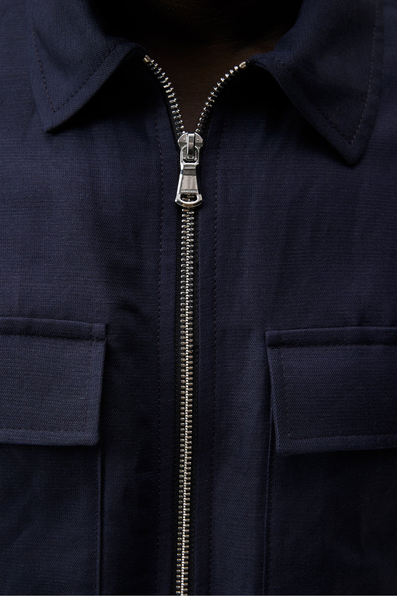 Men | Jackson Tencel Linen Jacket | JL Navy