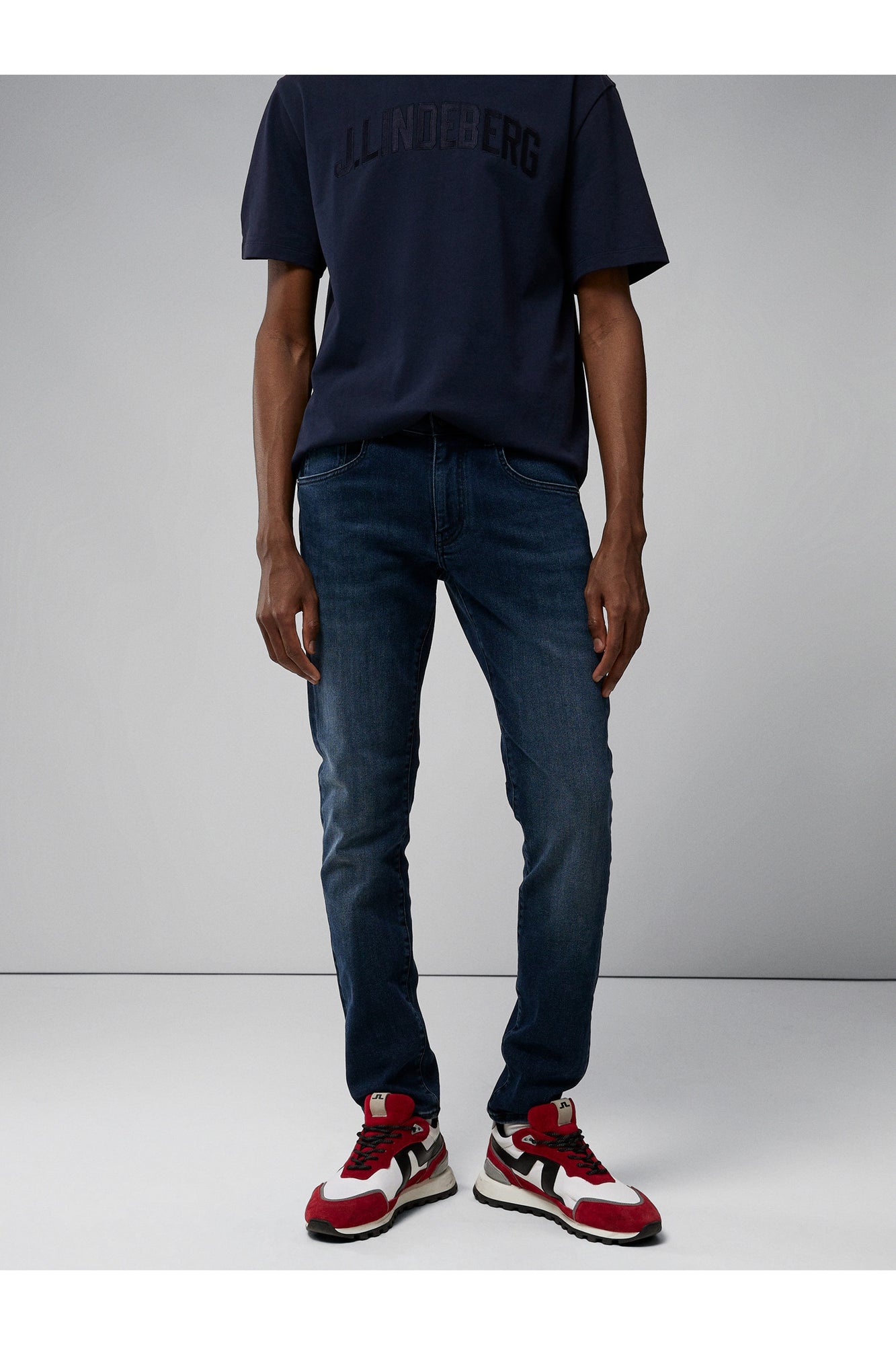 Men | Jay Active Black Jeans | Dark Blue