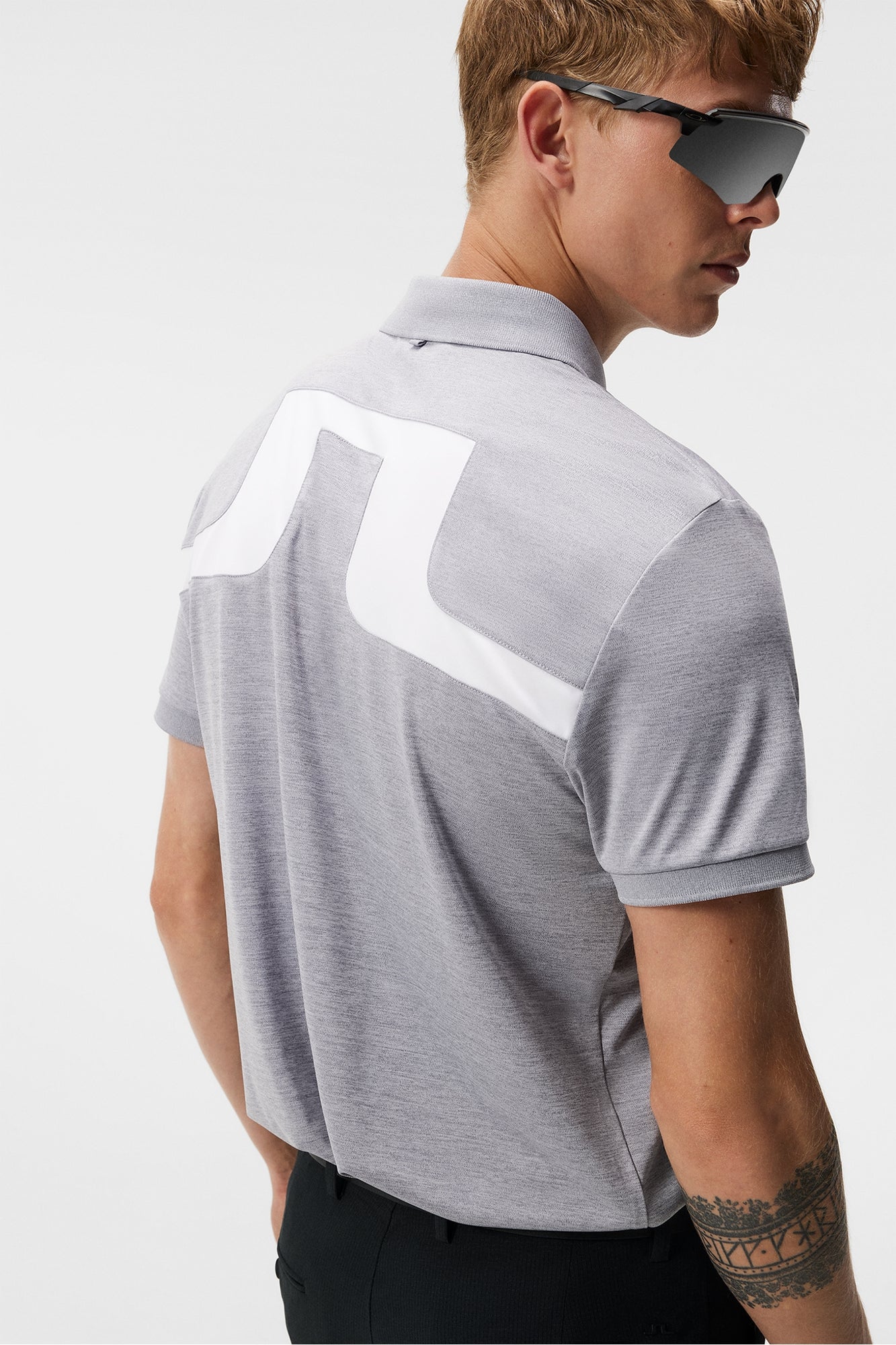 Men | Jeff Reg Fit Polo | Grey Melange