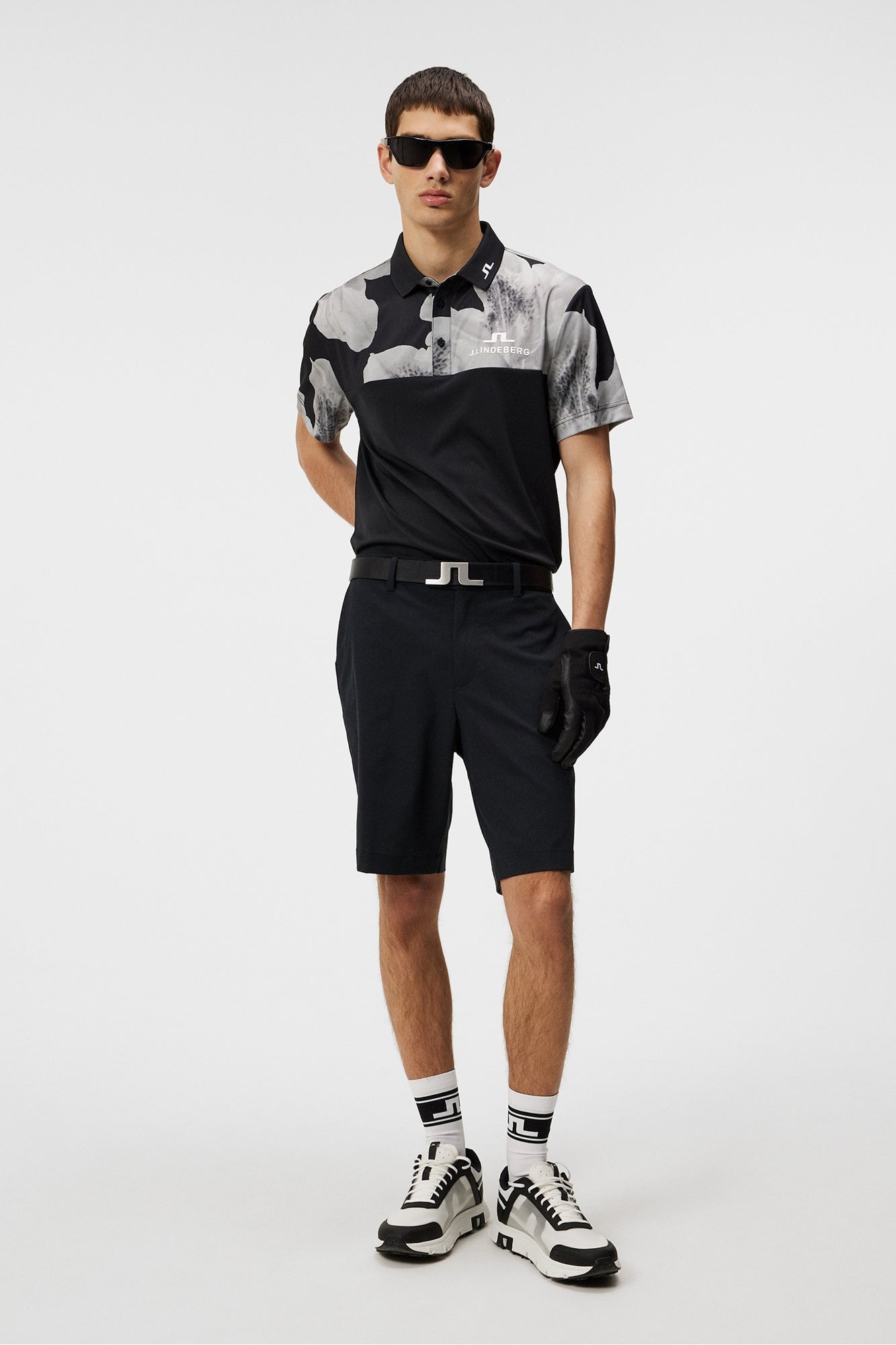 Men | Jeff Tour Golf Polo | Black