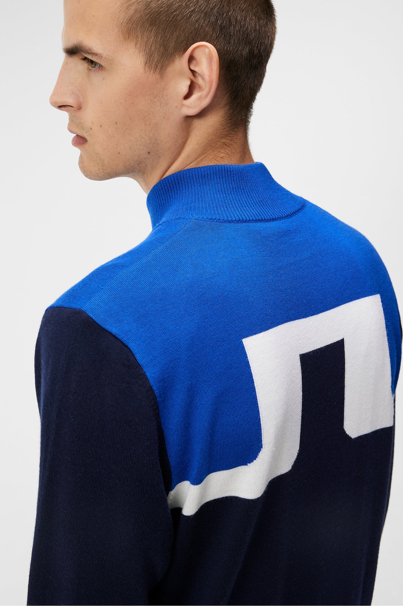 Men | Jeff Windbreaker Sweater | JL Navy