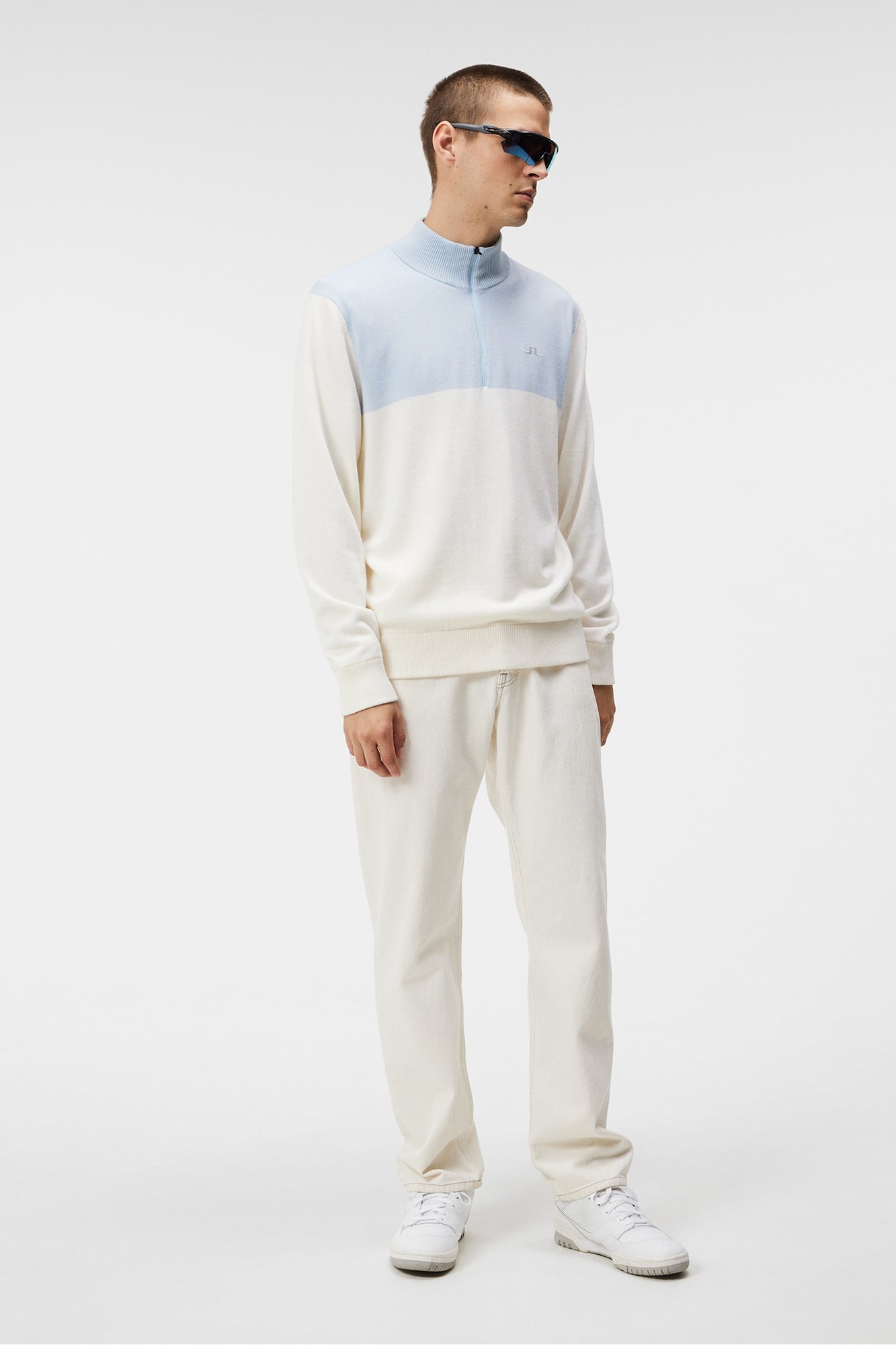 Men | Jeff Windbreaker Sweater | White