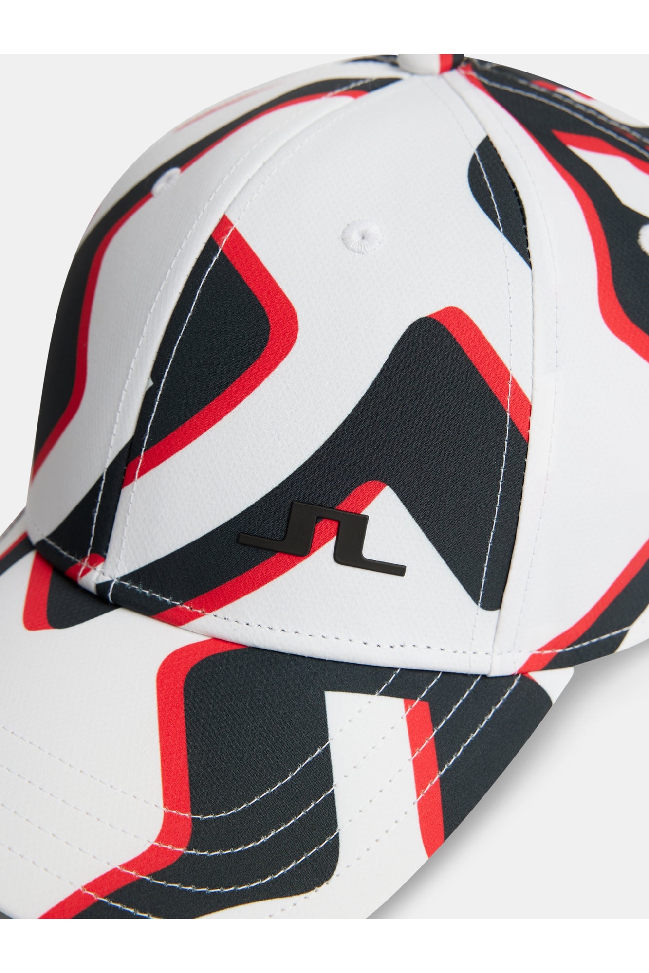 Men | Jiprint Cap | Bridge Wave White