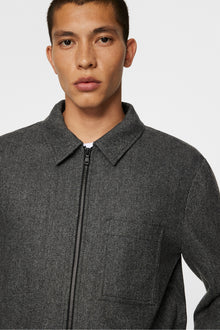 Men | Julius Cash Flannel Overshirt | Night Owl