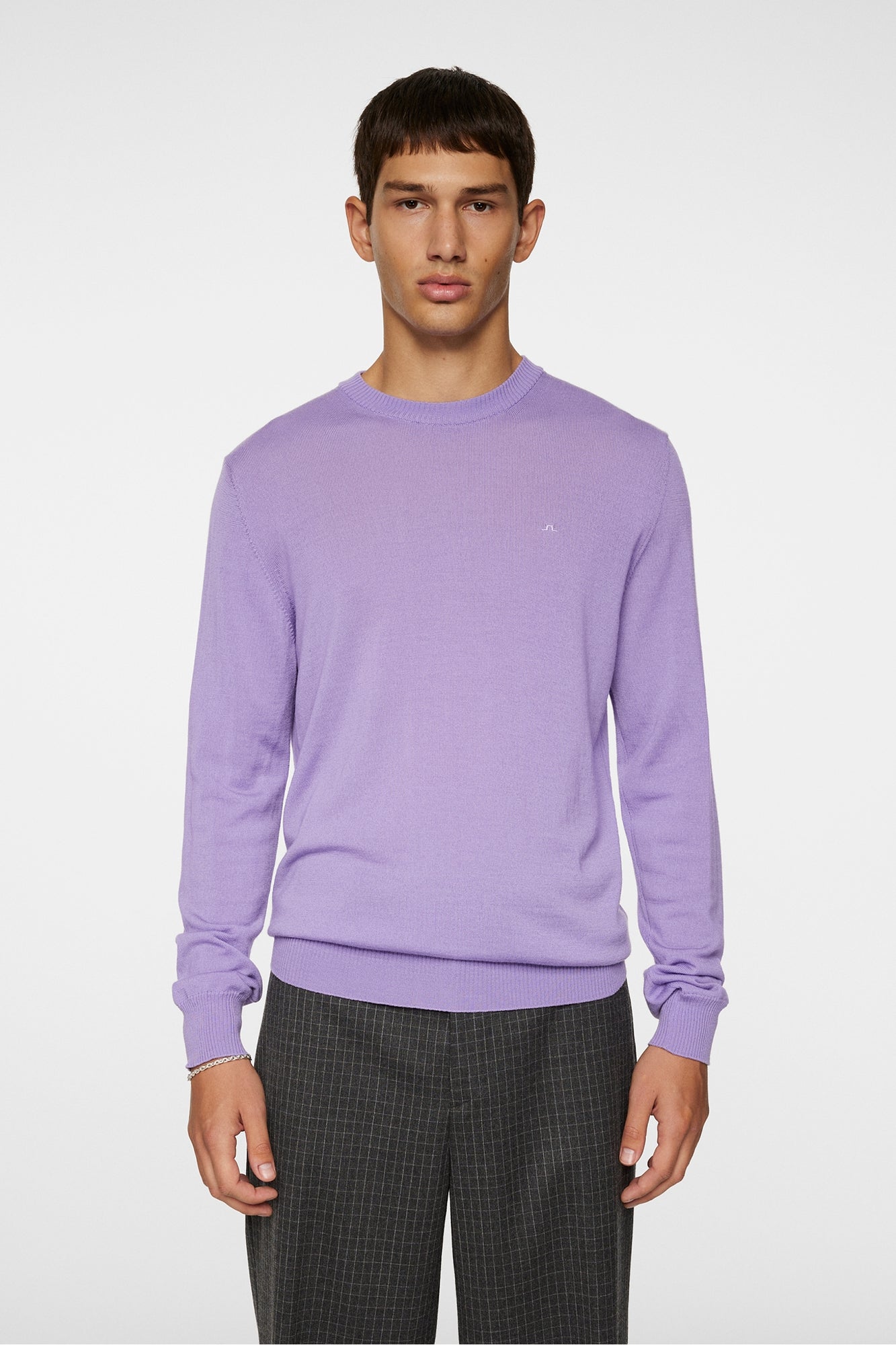 Men | Keane Merino Creneck | Bougainvillea