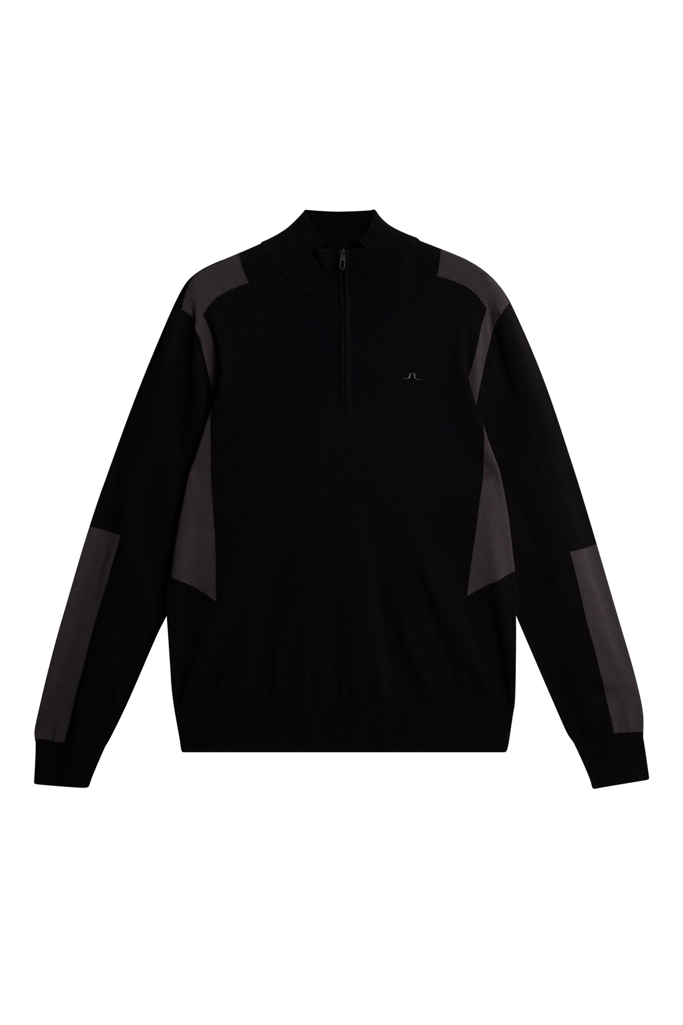 Men | Kendrick Knitted Zip Sweater | Black