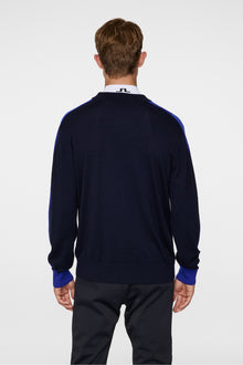 Men | Kirby Knitted Sweater | JL Navy