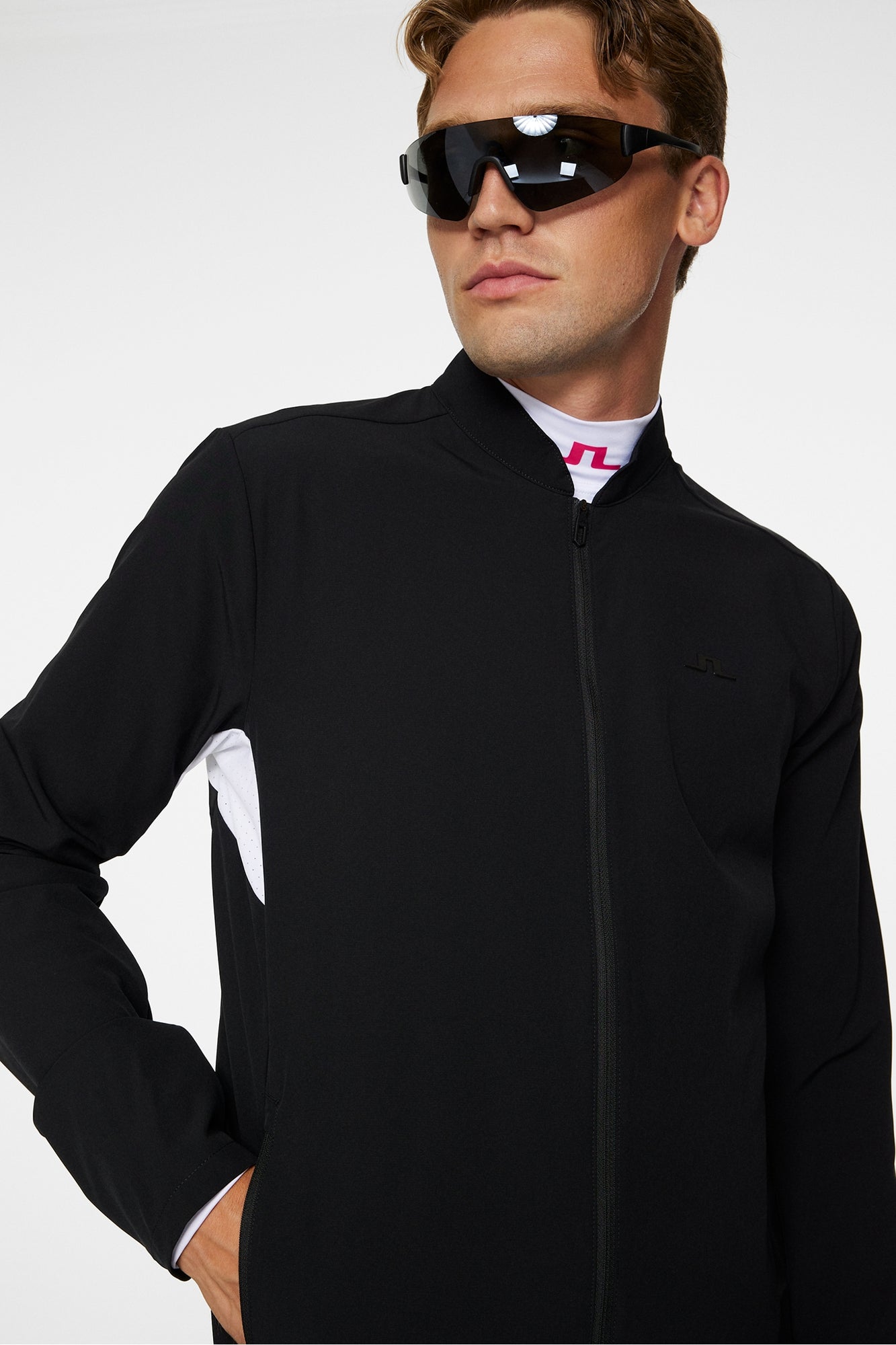 Men | KV Hybrid Golf Jacket | Black