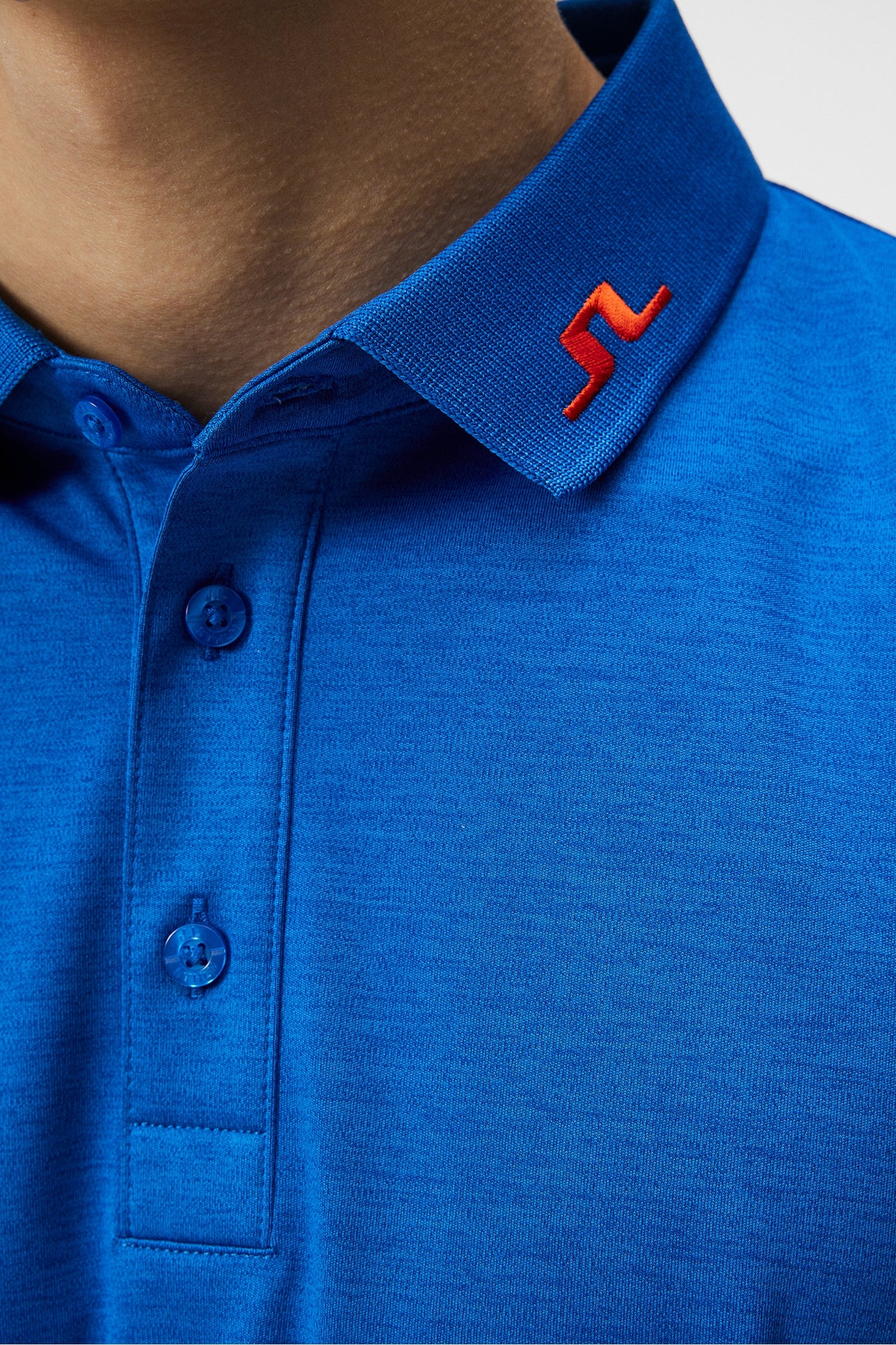 Men | Kv Regular Fit Polo | Nautical Blue Melange