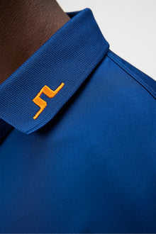 Men | Kv Regular Fit Print Polo | Estate Blue