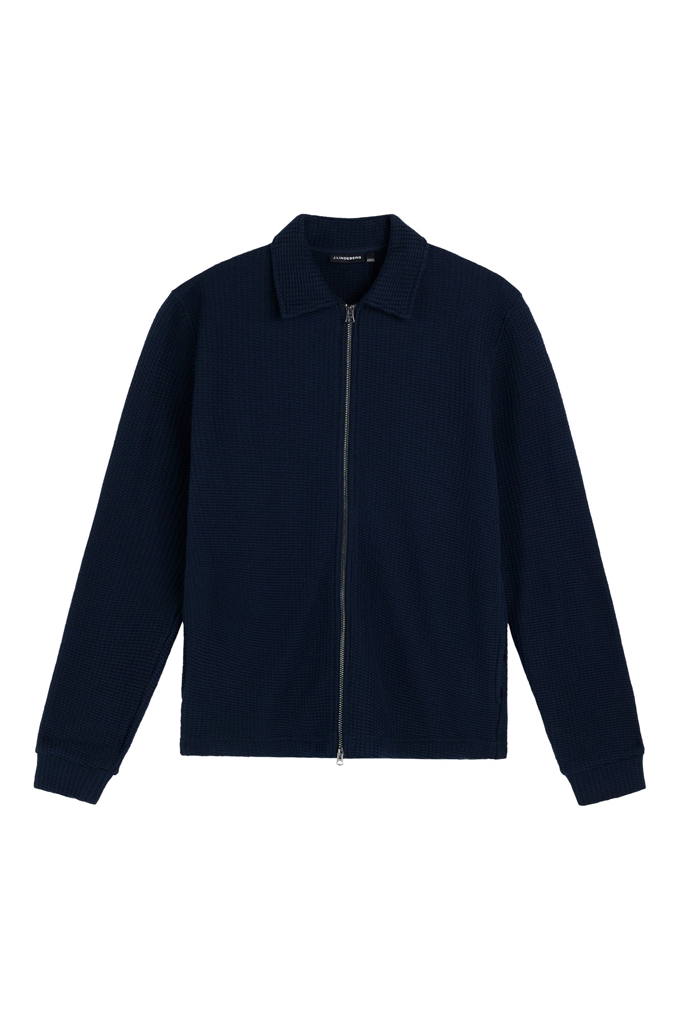 Men | Lansa Jersey Zip Jacket | JL Navy