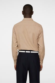 Men | Light Flannel Slishirt | Tiger Brown