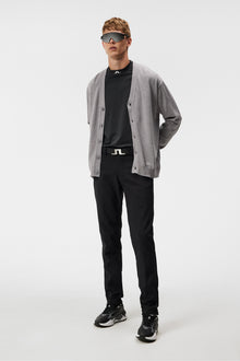 Men | Lucas Knitted Cardigan | Grey Melange