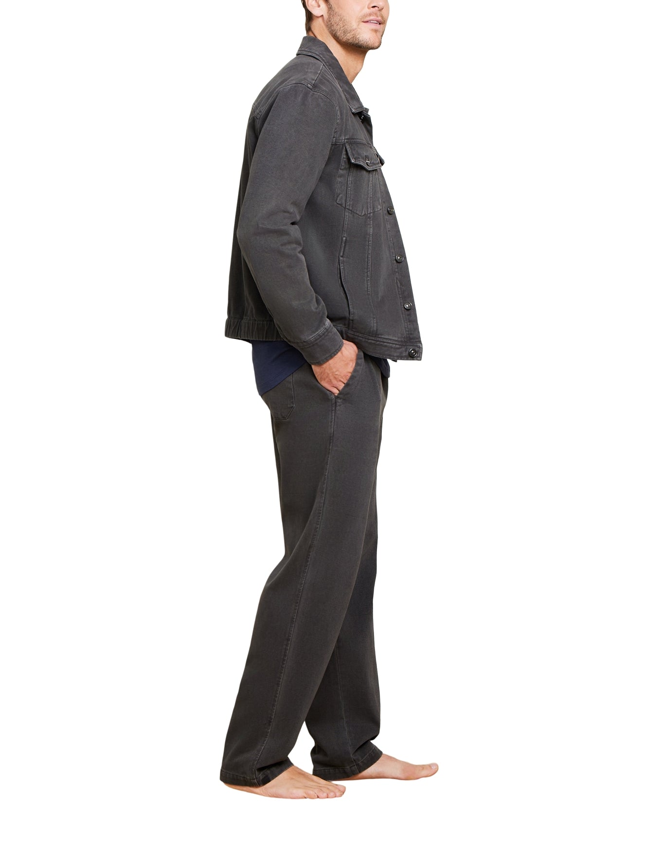 Men | MC Brushed Twill Jacket | Carbon