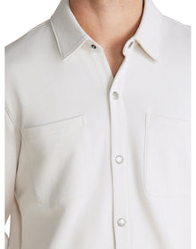 Men | MC s French Terry Jogger With Woven Placket | Parchment