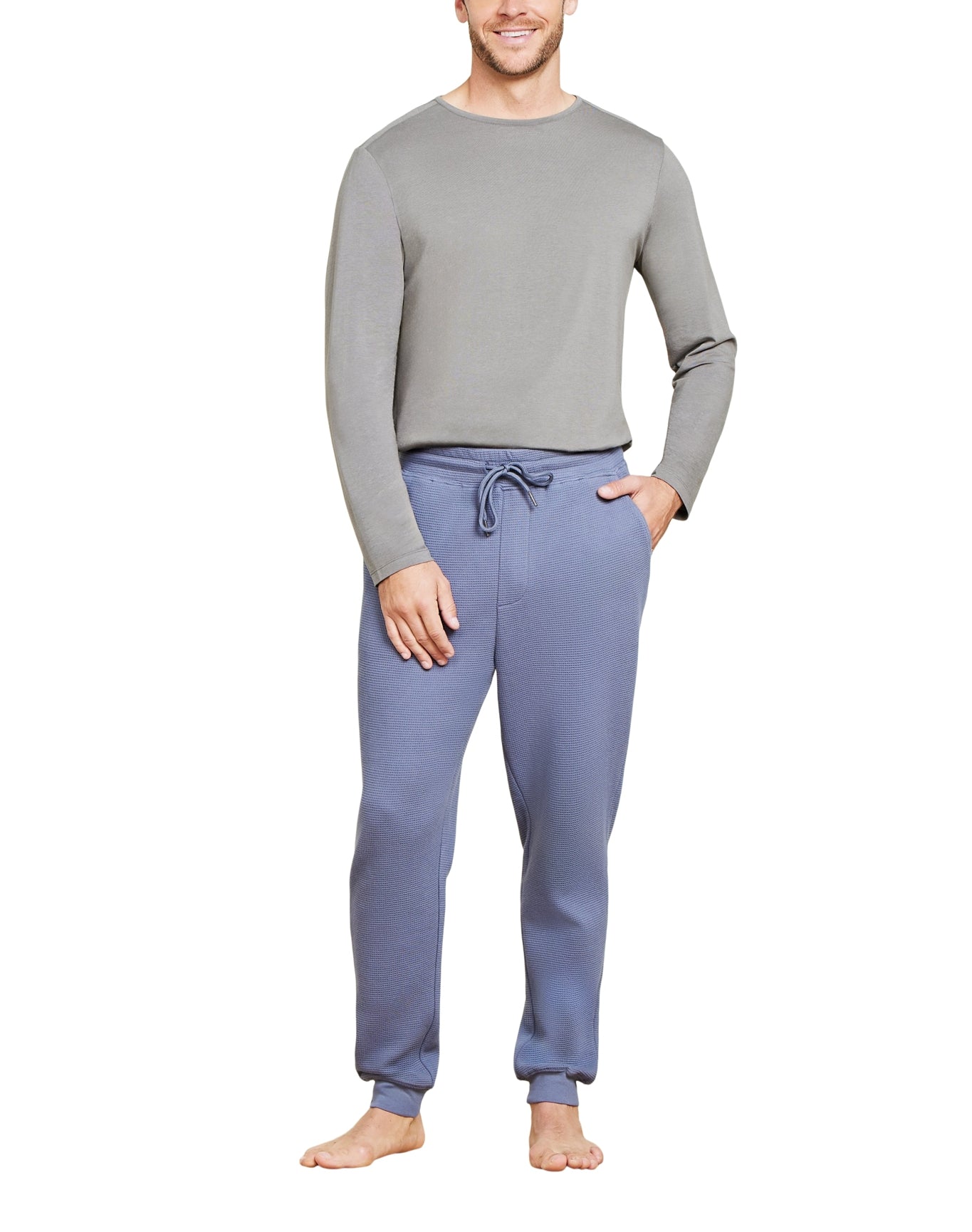 Men | MC s Waffle Knit Jogger | Cosmic Blue