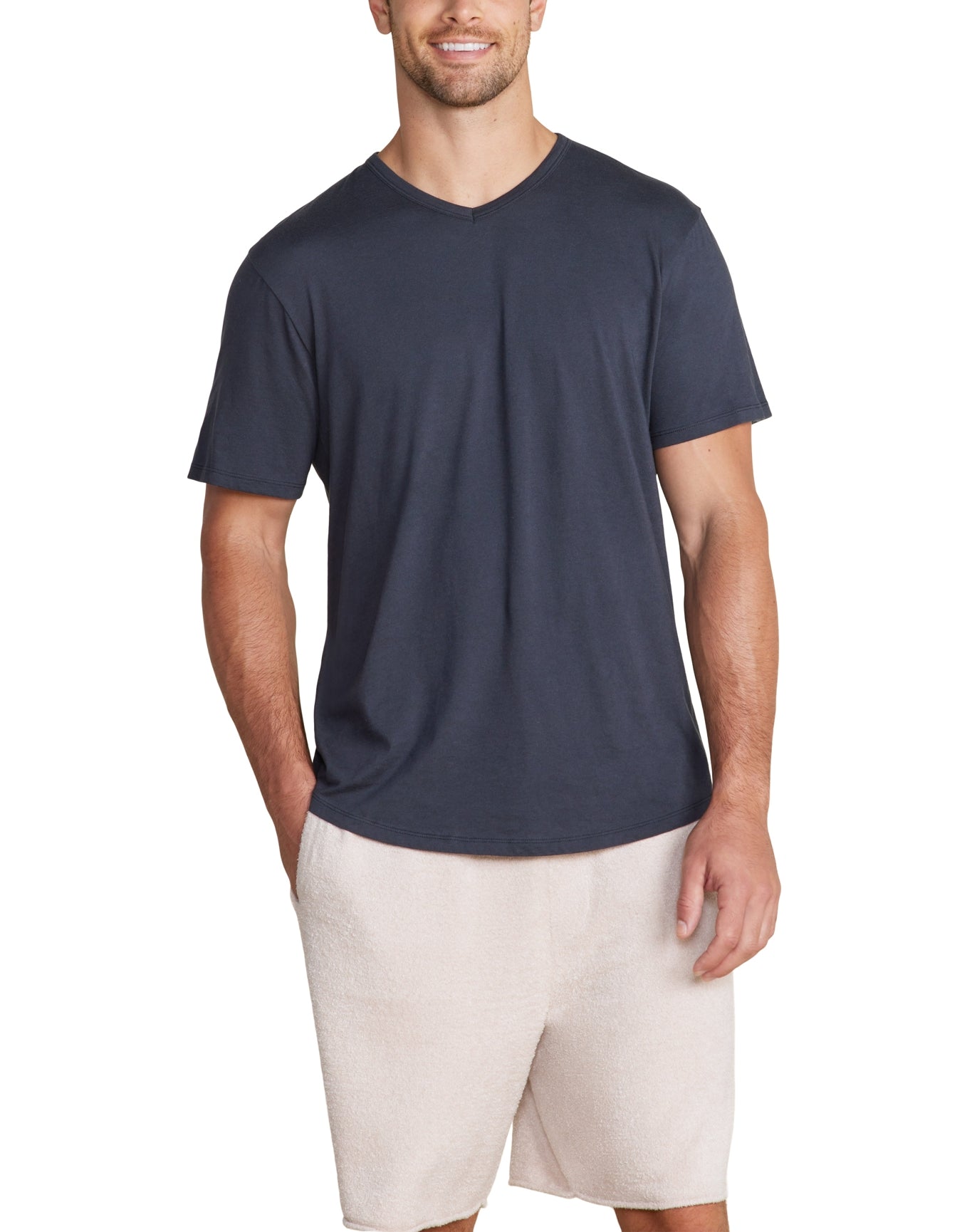 Men | MC s Washed Jersey Short Sleeve | Indigo