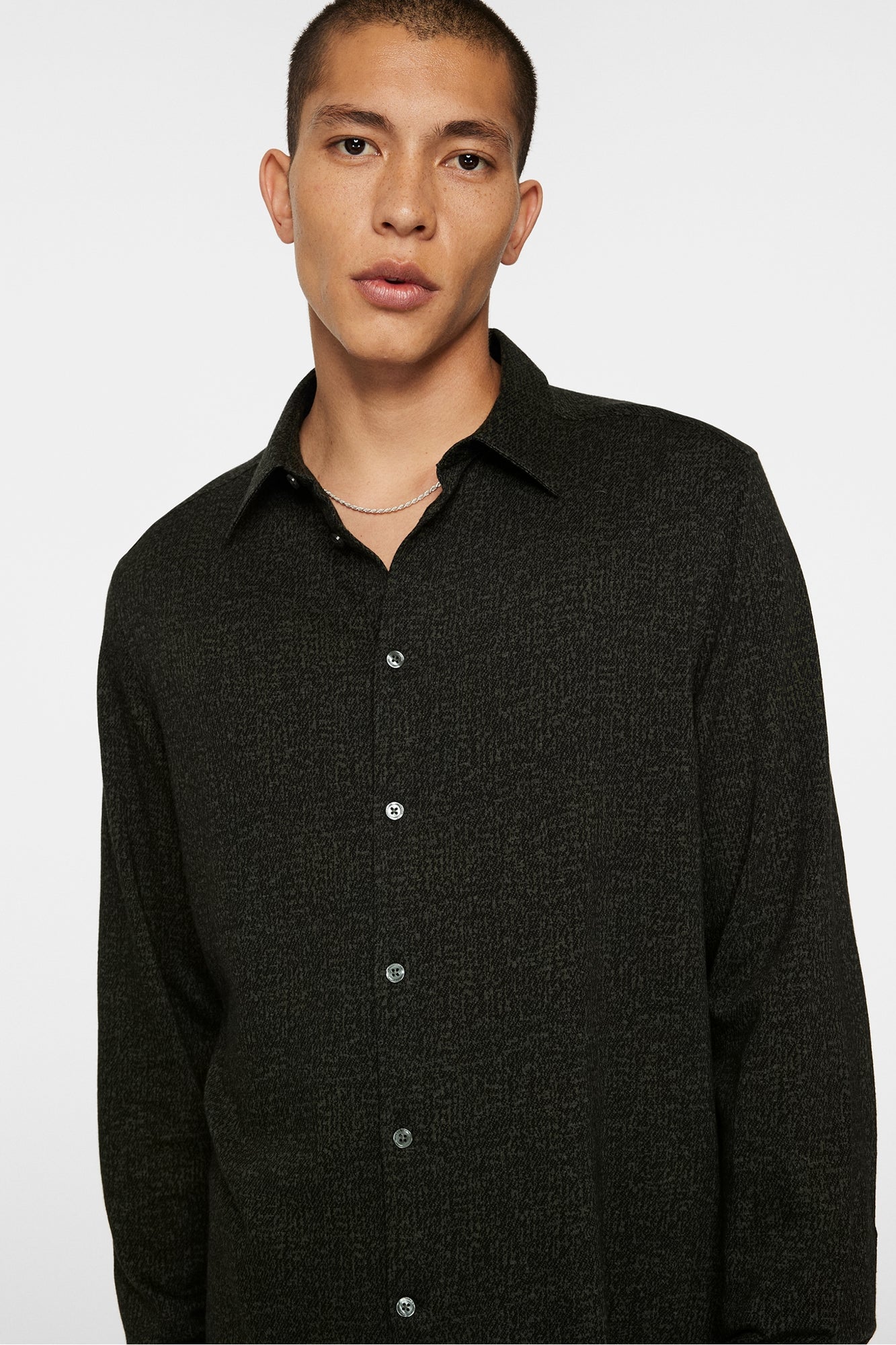 Men | Marlon Jersey Shirt | Forest Green