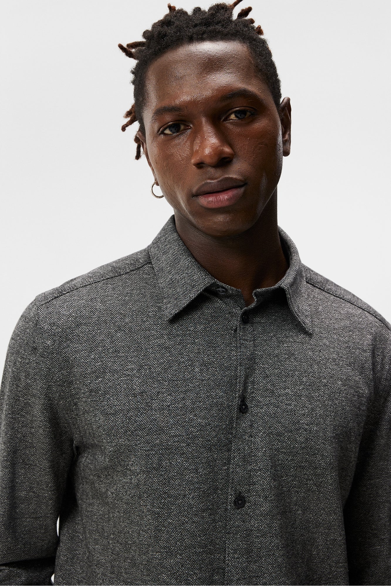 Men | Marlon Jersey Str Slishirt | Mid Grey Melange