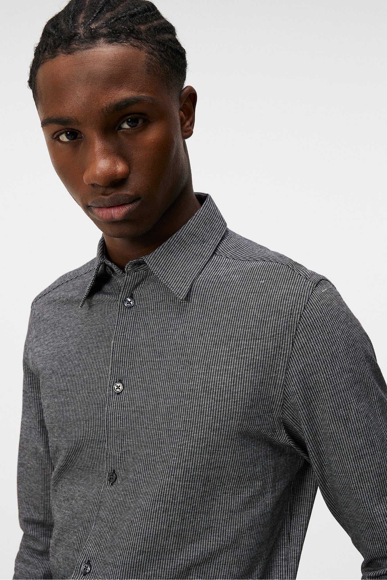 Men | Marlon Ls Jersey Slishirt | Black