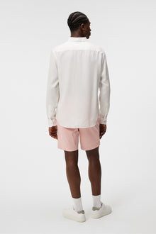 Men | Nathan Cloud Satin Shorts | Powder Pink