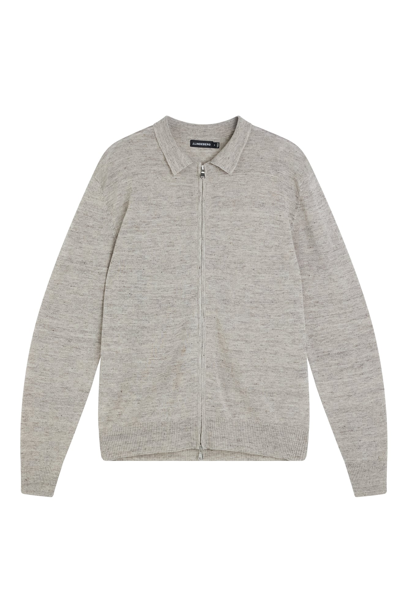 Men | Nylo Linen Blend Full Zip | Safari Beige