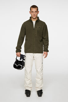 Men | Peter Pile Jacket | Forest Green