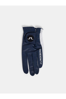 Men | Ron Leather Golf Glove A | JL Navy