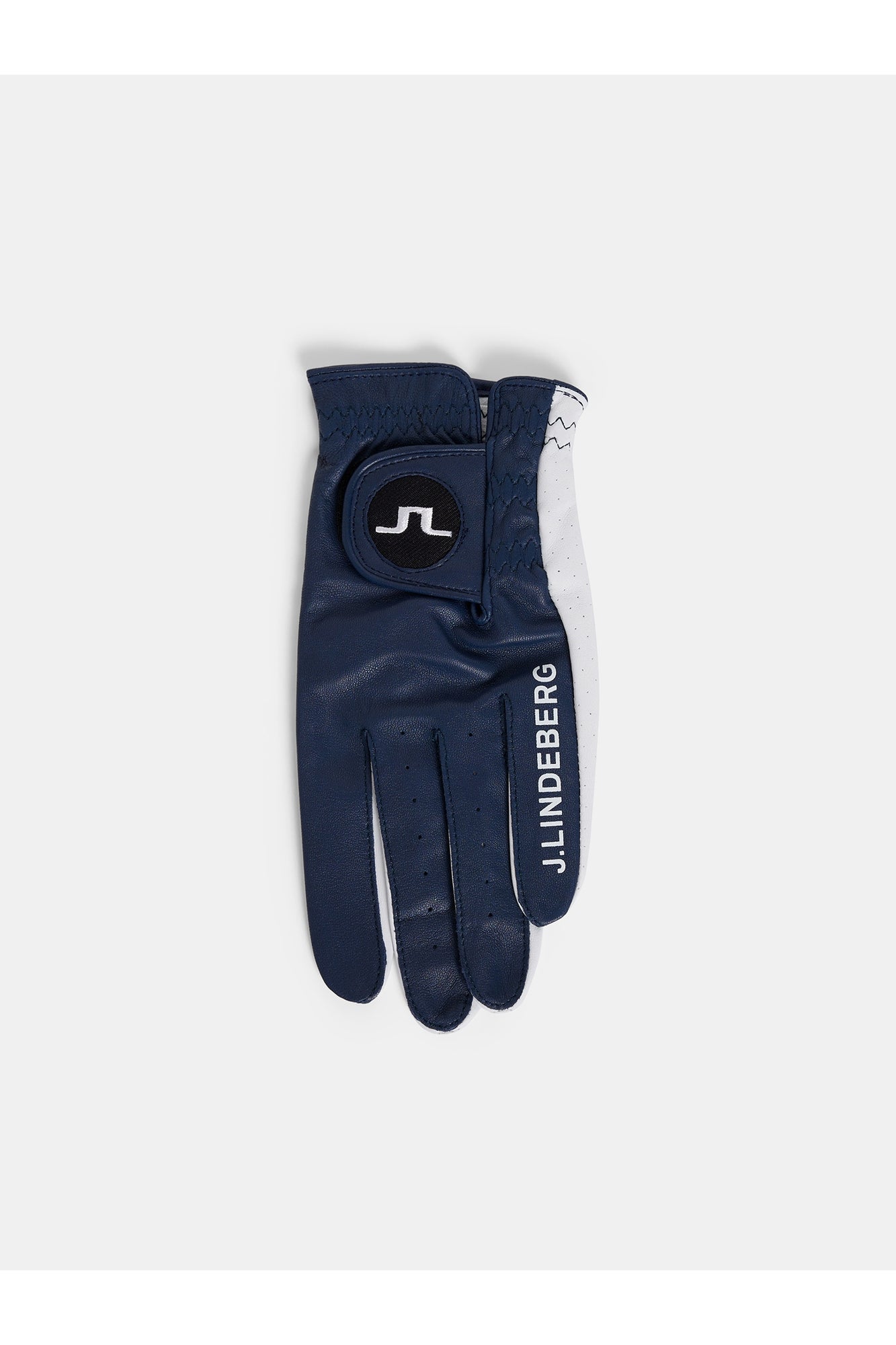 Men | Ron Leather Golf Glove A | JL Navy