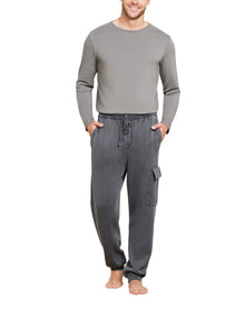 Men | Sunbleached Cargo Jogger | Faded Black