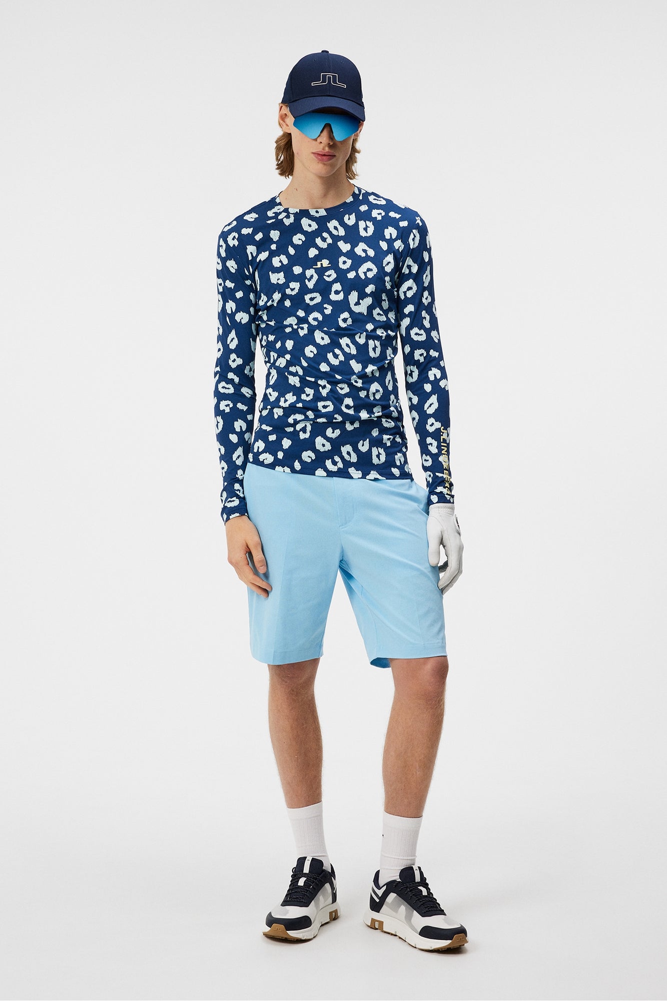 Men | Thor Long Sleeve Print | Savanna Estate Blue