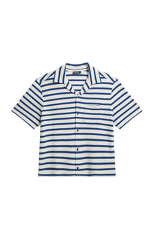 Men | Tiro Resort Stripe Shirt | Estate Blue