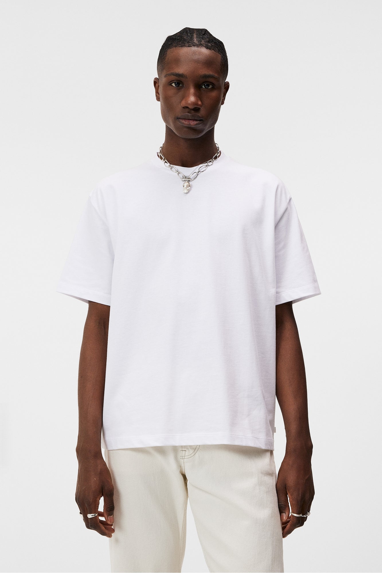 Men | Tjorn Boxy Heavyweight T-Shirt | White