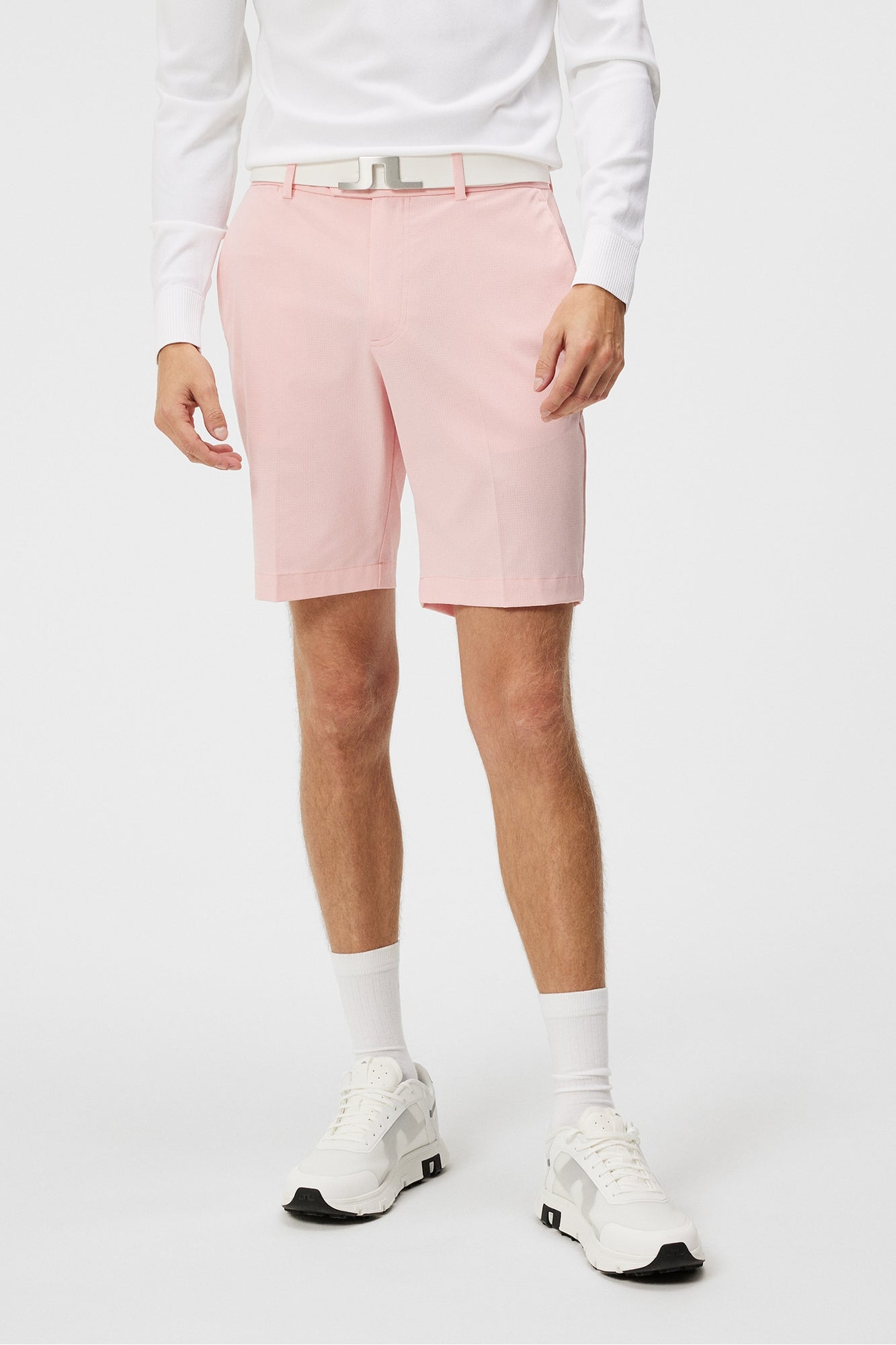 Men | Vent Tight Shorts | Powder Pink