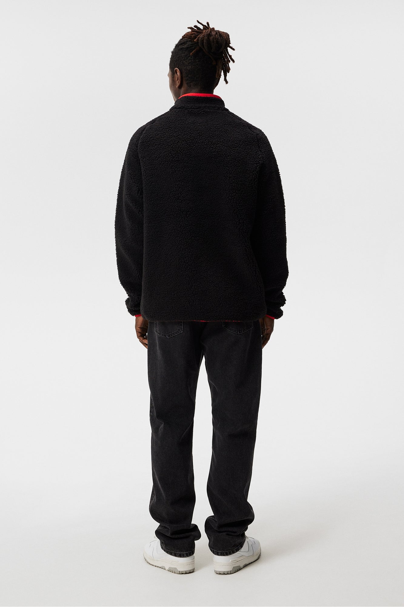 Men | Zeke Pile Mid Layer | Black