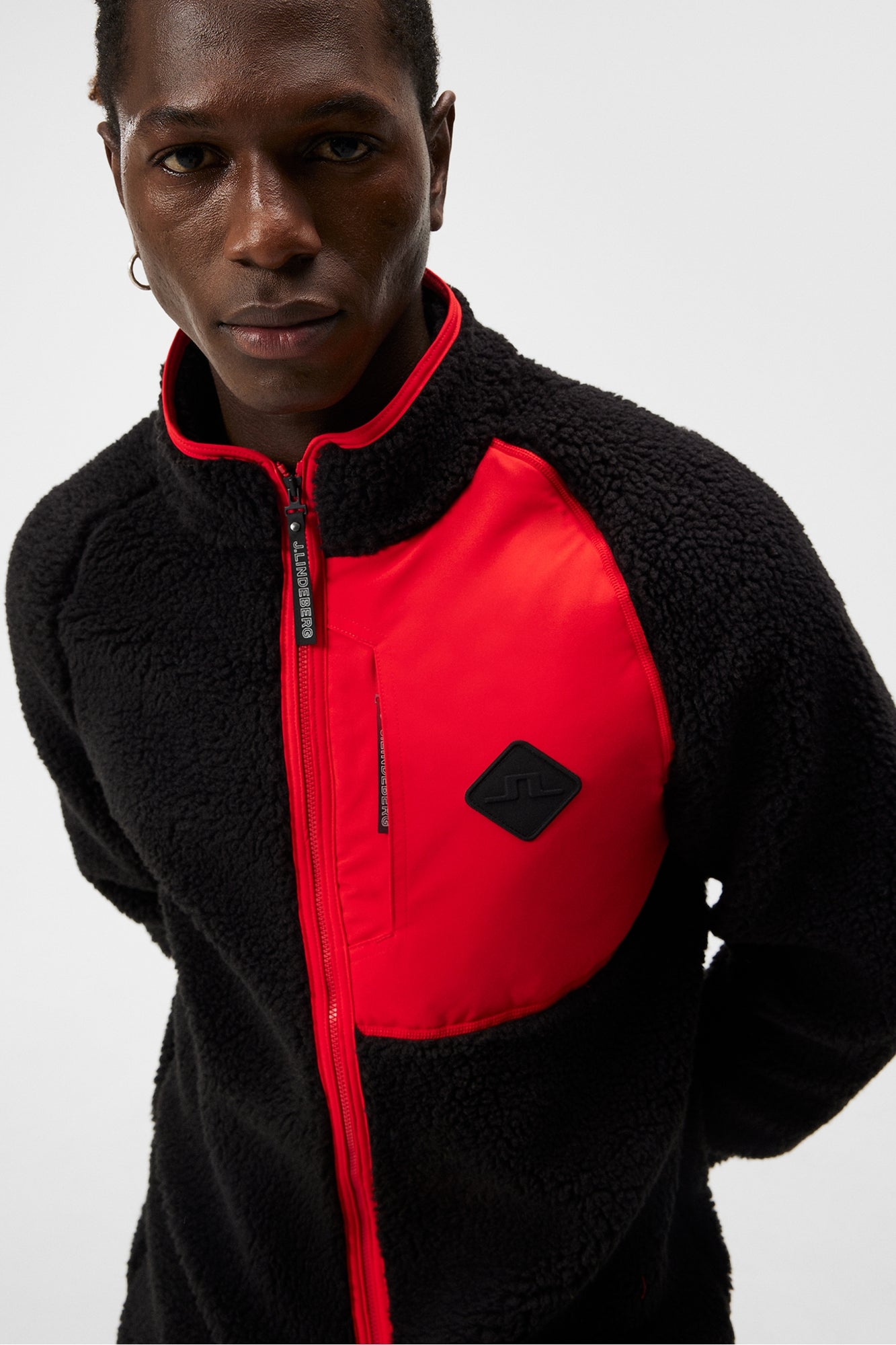 Men | Zeke Pile Mid Layer | Black