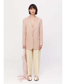 Mercedes | Classic Blazer | Pale Rose