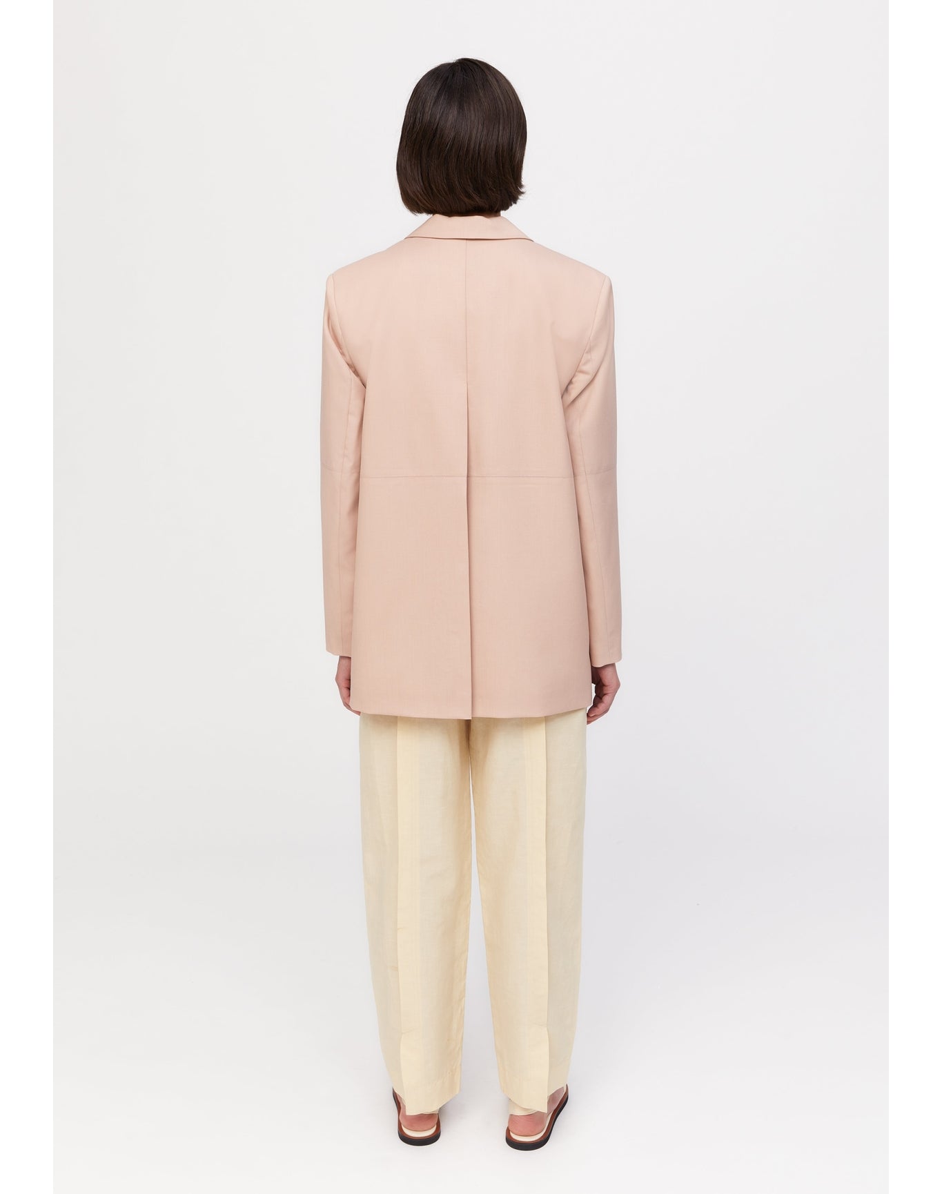 Mercedes | Classic Blazer | Pale Rose