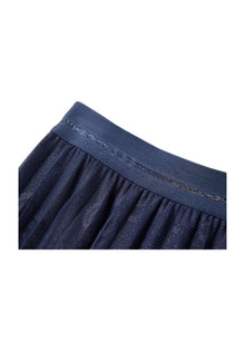 Mesh Skirt | Navy